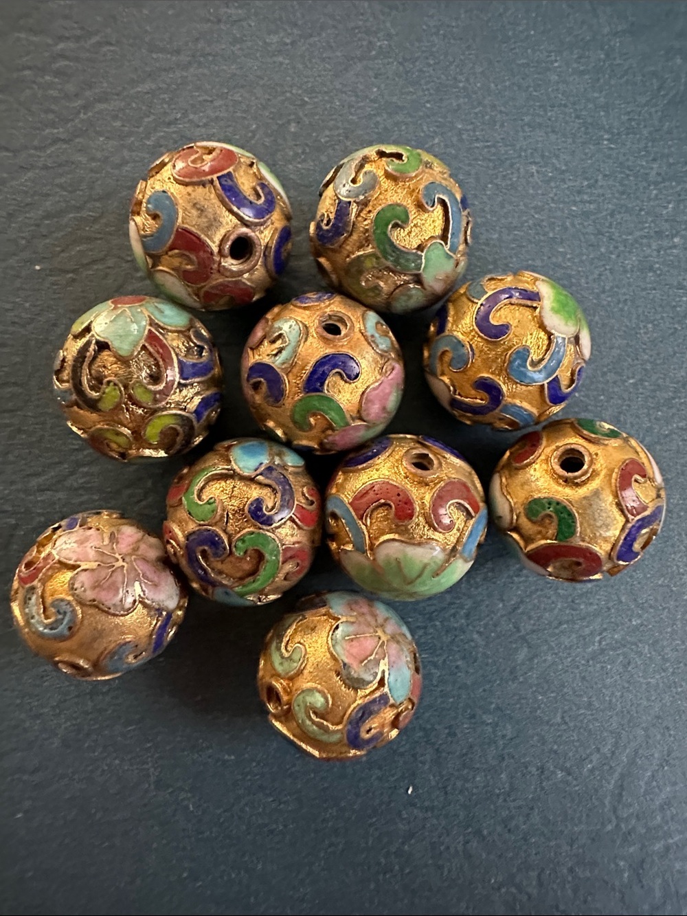 NEW listing Vintage Cloisonne Beads